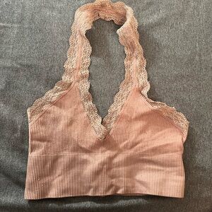 Urban Outfitters lace halter top.